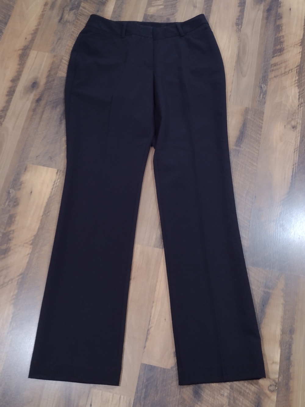 Worthington Black Straight-Leg Dress Trousers Size 2